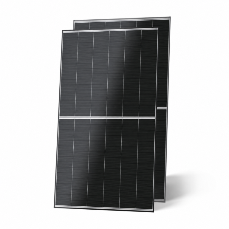 Thumbnail of JinkoSolar Tiger Neo III all-black dual-glass solar panel for residential rooftop installation